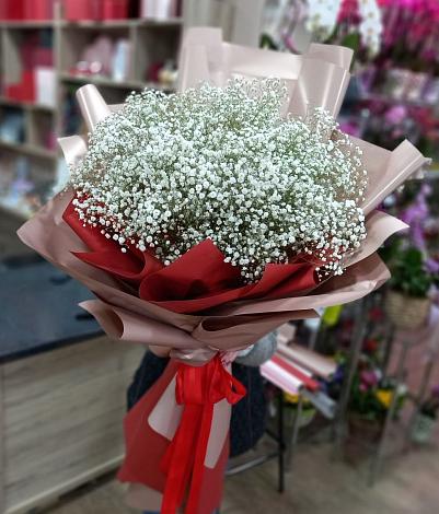 Букет цветов из: Гипсофила в Каз