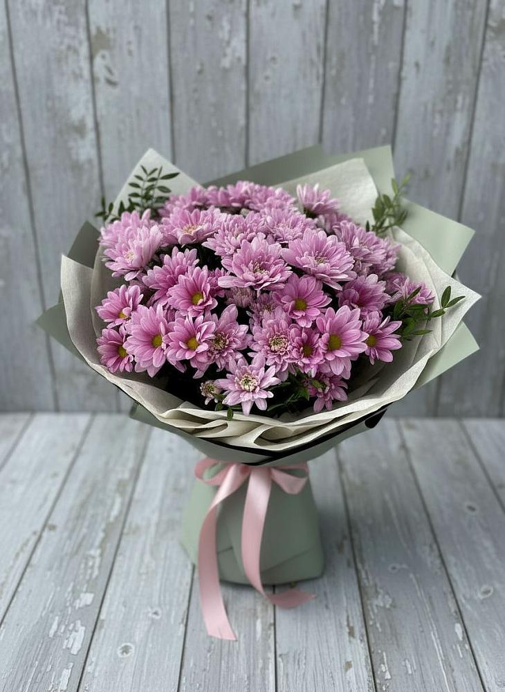 Букет цветов из: Хризантемы в Каз