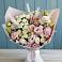 Букет цветов из: Альстромерии и Розы в Каз