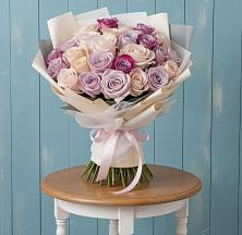 Букет цветов из:  Розы в Каз