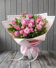 Букет Розовый кустик в Каз