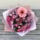 Букет цветов из: Розы, Герберы и Хризантемы в Каз