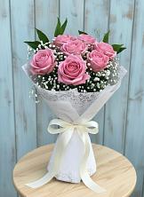 Букет цветов из:  Розы в Каз