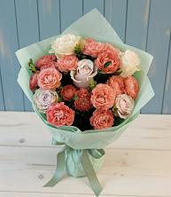 Букет цветов из:  Розы в Каз