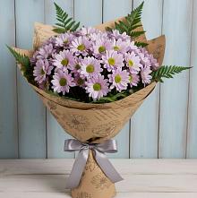 Букет цветов из:  Хризантемы в Каз