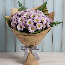 Букет цветов из:  Хризантемы в Каз