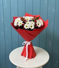 Букет цветов из:  Хризантемы #REPLACE_PRED# Каз