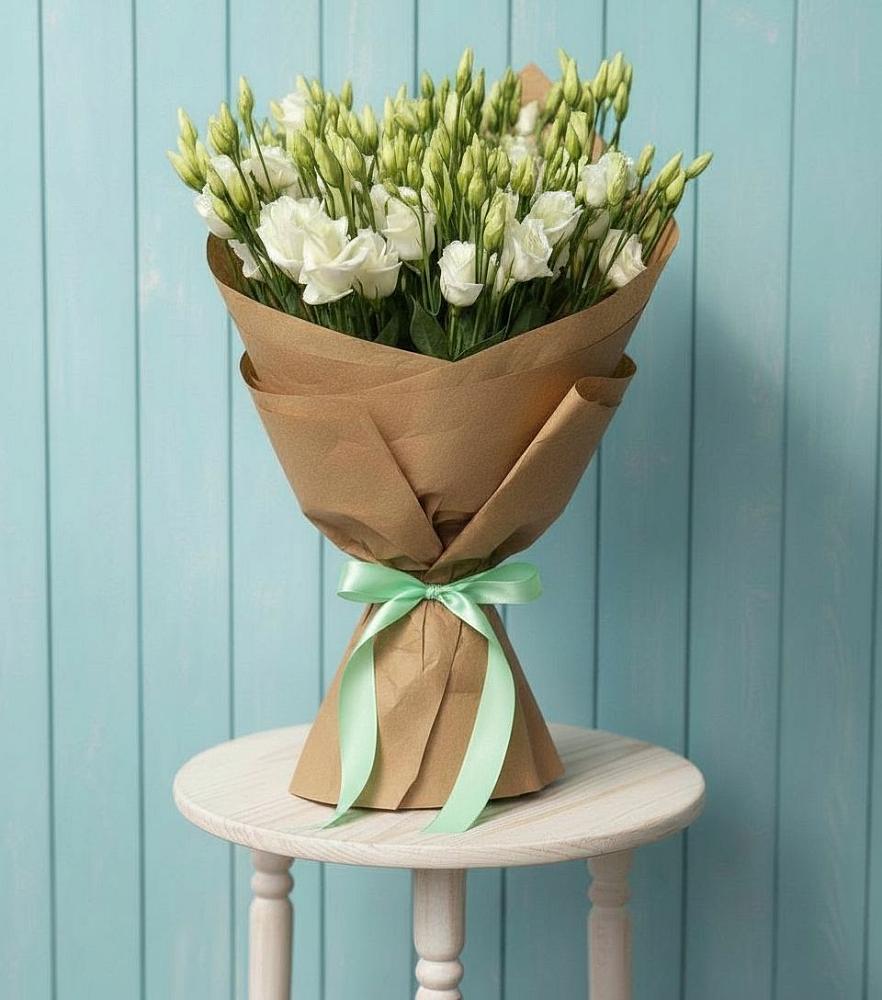 Букет цветов из: Лизиантусы в Каз