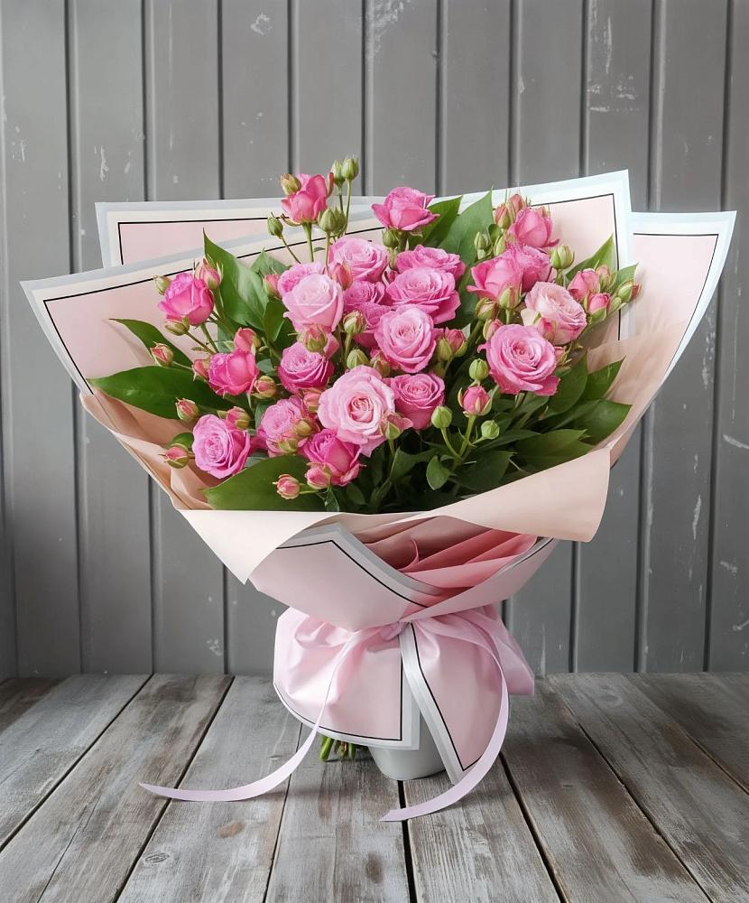 Букет Розовый кустик в Каз