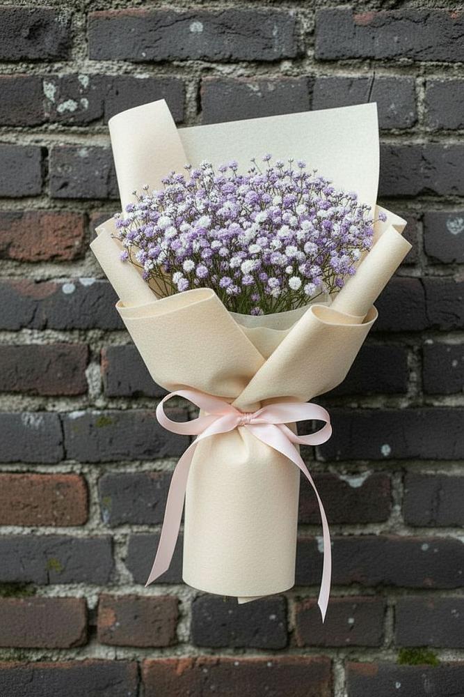 Букет цветов из: Гипсофила в Каз