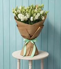 Букет цветов из:  Лизиантусы в Каз