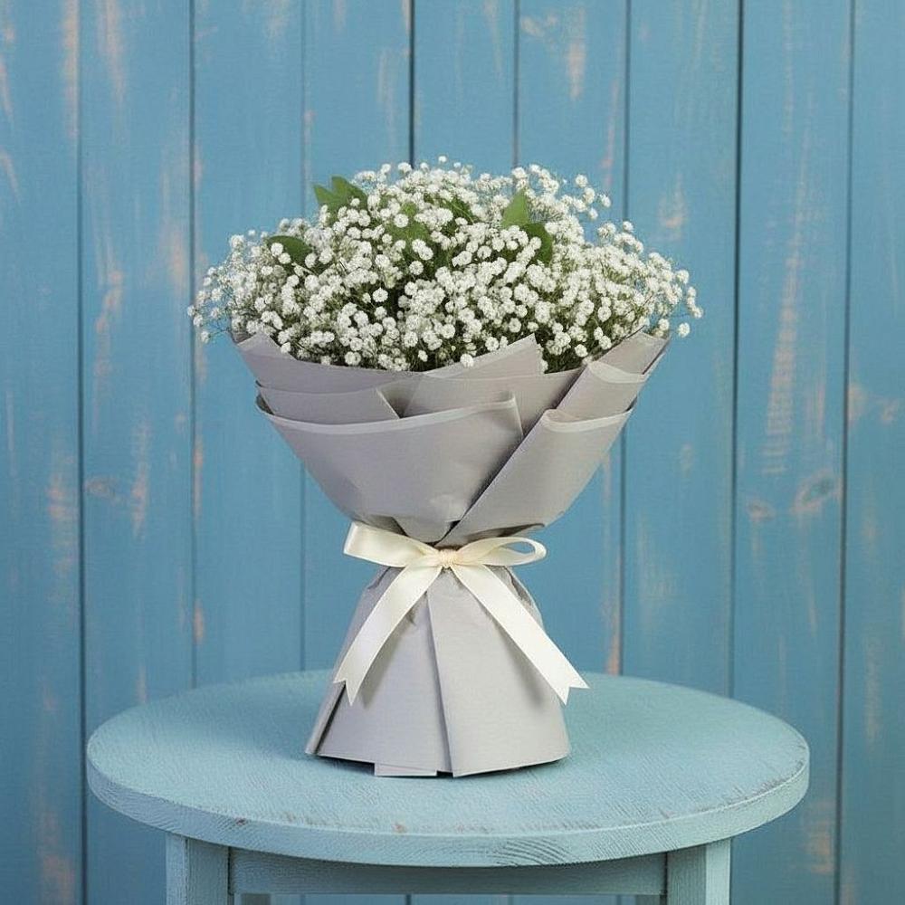 Букет цветов из: Гипсофила в Каз