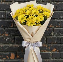 Букет цветов из:  Хризантемы в Каз