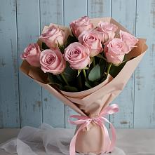 Букет цветов из:  Розы в Каз