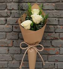 Букет цветов из:  Розы в Каз