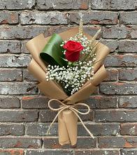 Букет цветов из:  Розы в Каз