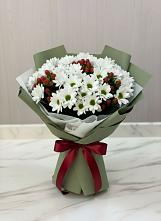 Букет цветов из:  Хризантемы в Каз
