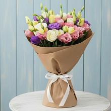 Букет цветов из:  Лизиантусы в Каз