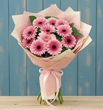 Букет цветов из:  Герберы в Каз
