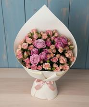 Букет цветов из:  Розы #REPLACE_PRED# Каз