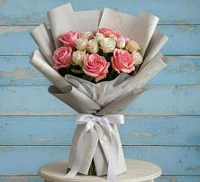 Букет цветов из:  Розы #REPLACE_PRED# Каз